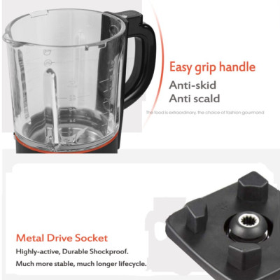 Máy xay và làm sữa hạt đa năng thương hiệu cao cấp Biolomix H5300 - Công suất 1500W - HÀNG NHẬP KHẨU 