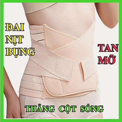 Đai Gen Nịt Bụng 2 Lớp Giảm Mỡ Thừa