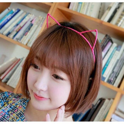 cài tóc tai mèo, Băng đô cài tai thỏ cao cấp