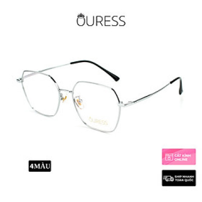Gọng kính cận F63088 chất liệu titan thời trang mắt kính OURESS nam nữ siêu nhẹ siêu bền