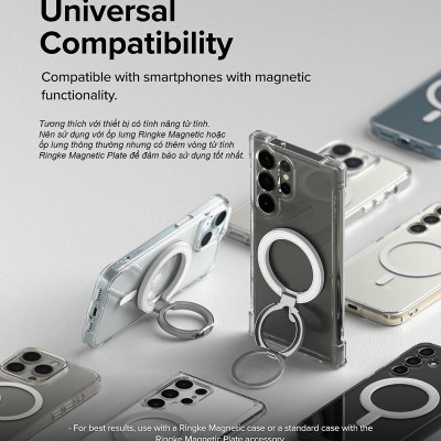 Vòng hít từ tính RINGKE Smart Ring Magnetic - Hàng Chính Hãng