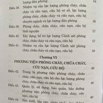 Luật Phòng Cháy, Chữa Cháy Và Cứu Nạn, Cứu Hộ Năm 2024