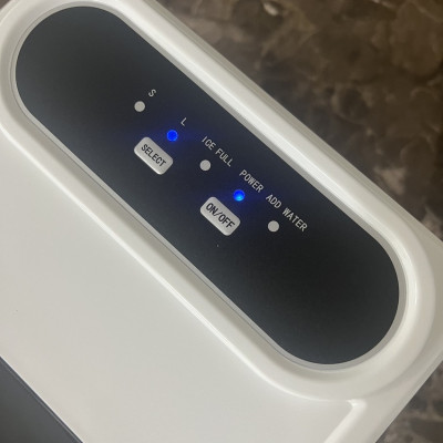 Máy làm đá viên siêu tốc, chỉ trong 6 phút Thương hiệu Nga cao cấp DSP KD8001, Công suất làm đá 90-165W, sản lượng 12kg/24h, Dung tích bình chứa 1,4 lit - HÀNG NHẬP KHẨU, BẢO HÀNH 12 THÁNG