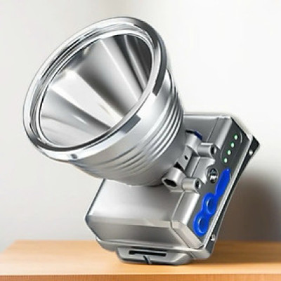 Đèn Pin Đội Đầu Ultra S J78 Vỏ Nhôm – Siêu Sáng 3000W, Rọi Xa 1500M, Pin Trâu Xuyên Đêm