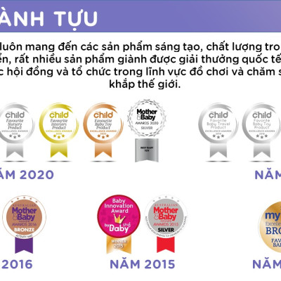 Thảm chơi đường hầm Playgro Honey Bee Bear Activity Tunnel Gym, cho bé sơ sinh đến 24 tháng