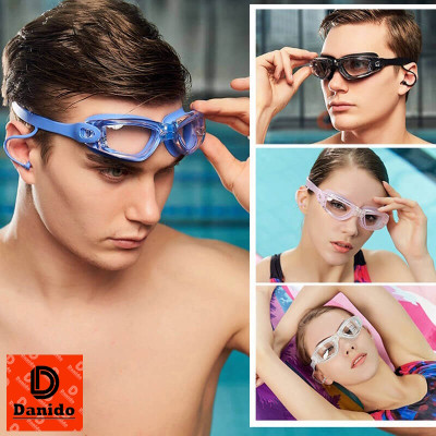 Kính Bơi Tráng Gương Cao Cấp Dành Cho Nam & Nữ – Có Bịt Tai, Chống Tia UV & Chống Sương Mù | Chính Hãng D Danido