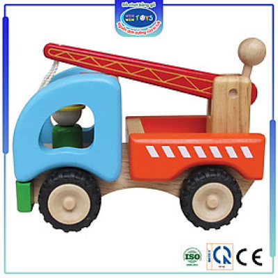 Đồ chơi gỗ Xe cần cẩu | Winwintoys 64292 | Phát triển trí tưởng tượng và vận động | Đạt tiêu chuẩn CE và TCVN
