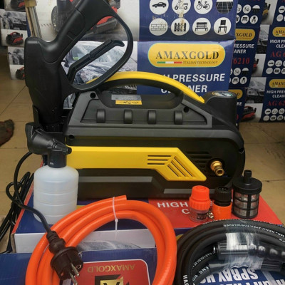 Máy rửa xe cao áp 1600W AmaxGold AG6210- Hàng chính hãng
