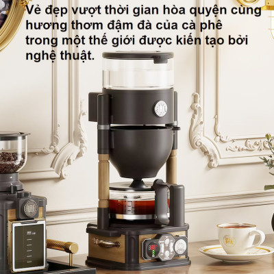 Máy pha cà phê, trà Drip cao cấp - Dòng máy chuyên nghiệp. Thương hiệu Đài Loan Wing Kwong cao cấp WCM-720. HÀNG CHÍNH HÃNG