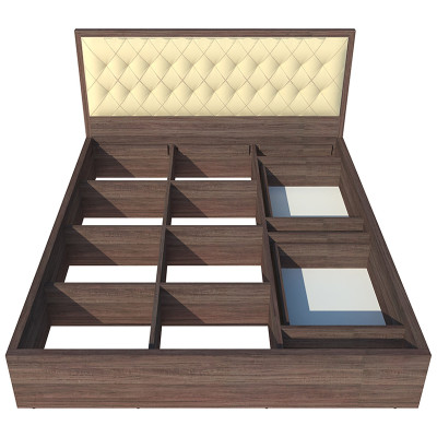 Giường ngủ 2 hộc kéo Tundo 160cm x 200cm