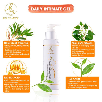 Gel vệ sinh phụ nữ hàng ngày Daily Intimate gel KN Beauty 150ml