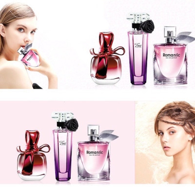 Dụng cụ trang điểm làm đẹp cho bạn gái - Hộp 3 chai nước hoa thủy tinh nữ cao cấp 25ml / 1 , hộp đựng sang trọng , lịch sự có thể dùng làm quà tặng 