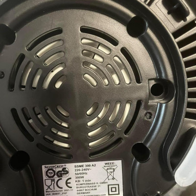 Máy xay sinh tố mini SILVERCREST Mix & Move màu xám (2 bình) hàng Chính Hãng