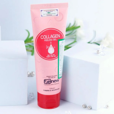 Tẩy tế bào chết trắng da chống lão hóa Hàn Quốc Benew Collagen Peeling Gel 120ml - Hàng chính hãng