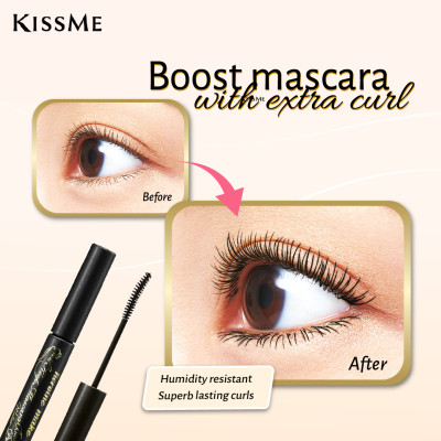 Combo Mascara Chuốt Cong Tơi Mi Và Tẩy Trang Mi Kissme Heroine Make