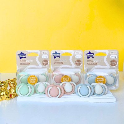 Ty Ngậm Sơ Sinh Newborn Cho Bé Tommee Tippee 0-2 Tháng (Vỉ Đôi)