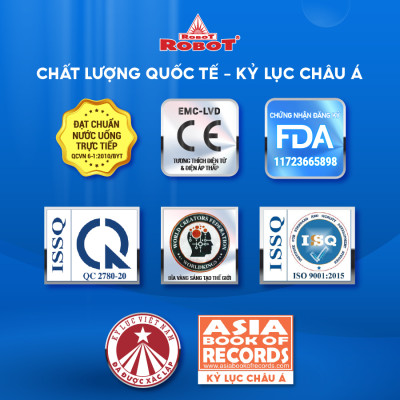 MÁY LỌC NƯỚC NÓNG THÔNG MINH - LẠNH ROBOT GrandPlus-9 - Hàng Chính Hãng