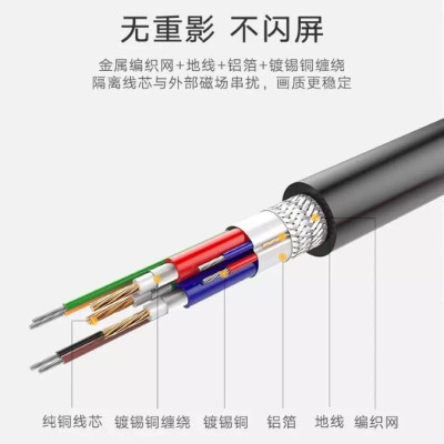 Ugreen UG11677DV102TK 2M màu Đen Cáp chuyển đổi DVI 24 + 5 sang VGA - HÀNG CHÍNH HÃNG