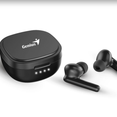 Tai nghe nhét tai Bluetooth Genius True Wireless HS-M910BT- Hàng chính hãng 