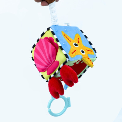 Đồ Chơi Montessori Khối Vải Xúc Xắc Luyện Kỹ Năng Nhiều Chủ Đề