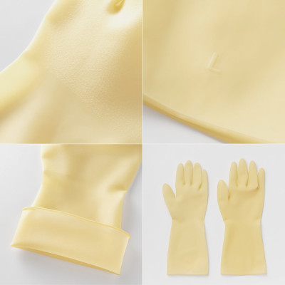 [Mua 3 Tặng 2] Bộ 3 Đôi Găng Tay Cao Su Ngọc Trai Tay Lửng Size M