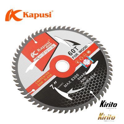 Lưỡi cưa cắt gỗ KAPUSI Nhật Bản đủ đường kính , số răng 40-60, hợp kim cao cấp