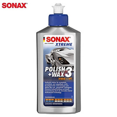 Dung dịch đánh bóng sơn xe Sonax Xtreme Polish Wax 3 250ml 202100