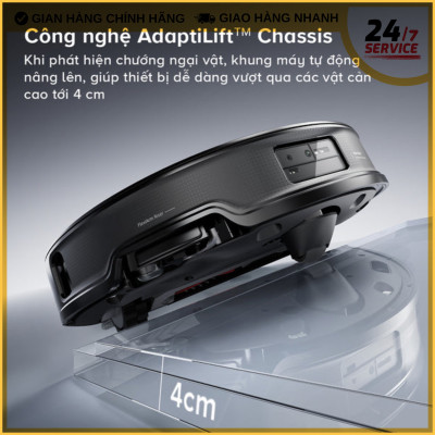 Robot hút bụi lau nhà Roborock Saros 10R – Hàng Chính Hãng