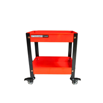 Xe đẩy dụng cụ mini 2 tầng thép sơn tĩnh điện