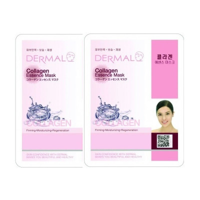 Set 2 Mặt nạ dưỡng da tinh chất Collagen Dermal