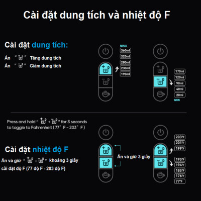 Máy pha cà phê 4 trong 1, Espresso, Viên Nén Nespresso, Nescafe Dolcegusto, Kcup HiBREW H6 - Hàng Chính Hãng