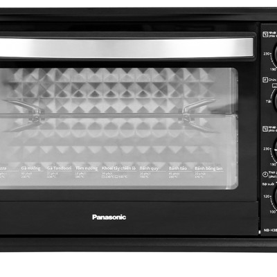 Lò nướng Panasonic NB-H3801KRA 38 lít - Công suất 1500W, Nhiệt độ đến 230ºC - Hàng chính hãng - Bảo hành 12 tháng