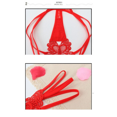 Quần Lót Lọt Khe Thêu Ren Hình Bướm Sexy Gợi Cảm ( WL44)