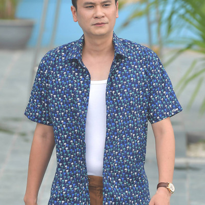 Áo Sơ Mi Nam Ngắn Tay Aligro ALGS-C71