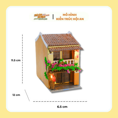 Mô Hình Tự lắp ráp DIY Hội An - Thế Giới Tí Hon - HA164-04 HIỆU MAY
