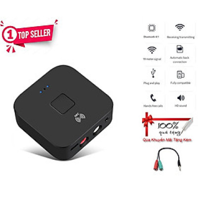 Hàng Chính Hãng - Thiết Bị Nhận Bluetooth B11 - Bluetooth Phiên Bản 5.0 Phạm Vi Kết Nối 10m Hỗ Trợ NFC Kết Nối Đa Dạng 3.5mm AV Giảm Thiểu Tiếng Ồn Chip Giải Mã Bluetooth Cao Cấp Trở Kháng Đầu Ra 75Ω Nhựa ABS Nhỏ Gọn Dễ Sử Dụng Điện Áp 5V - ROGTZ