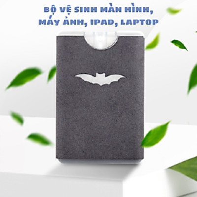 Bộ Vệ Sinh Easy Clean dành cho Macbook/Laptop/Lens/Máy ảnh/Điện thoại Bình Xịt Khử Khuẩn, Kiêm Khăn Lau_ Kèm Dung Dịch_ Hàng chính hãng