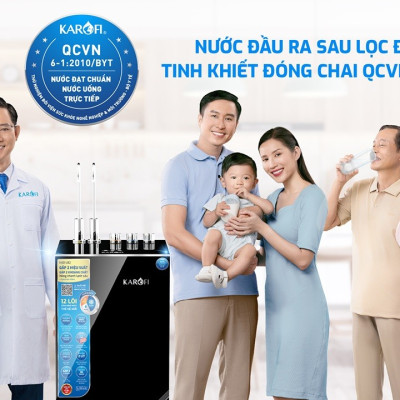 Máy lọc nước Nóng lạnh RO 12 lõi KAD-L82 - Giao trước lắp sau miễn phí toàn quốc - Bảo hành 36 tháng - Hàng chính hãng
