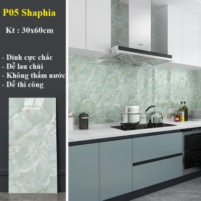 Cuộn Xốp PVC Đá Xanh Sẵn Keo 0.6m*3m Dày 3mm