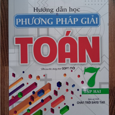Sách - Combo Hướng Dẫn Học & Phương Pháp Giải Toán Lớp 7 - Tập 1 + Tập 2 (Bám Sát SGK Chân Trời Sáng Tạo)