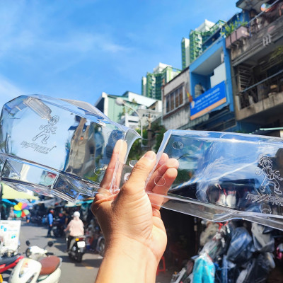 Cặp Cốp, ốp hông Dream trong suốt tặng kèm 4 phi hành gia