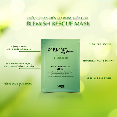 Mặt nạ tinh chất cô đặc cho da mờ da thâm da sạm BRILLIANT CELL MASK DAMODE 2 cái dùng thử 