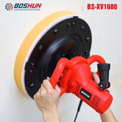 Máy trát tường xoa vữa, đánh bóng xoa hồ BOSHUN cao cấp công xuất lớn 1680W - khấy sơn máy trà nhám