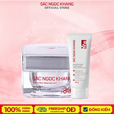 Kem dưỡng trắng da ban ngày 5 trong 1 Day Cream Sắc Ngọc Khang (Hộp 30ml)