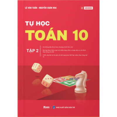 Sách - Tự Học Toán 10 - Tập 1 + 2 - Tái bản 2025 (Moon)