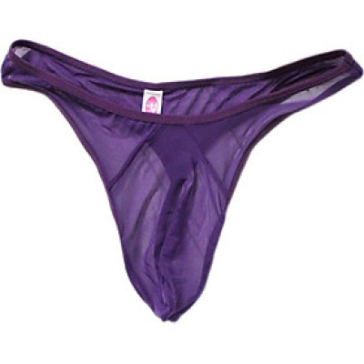 Quần lót nam dạng lưới mỏng quyễn rũ- Màu tím