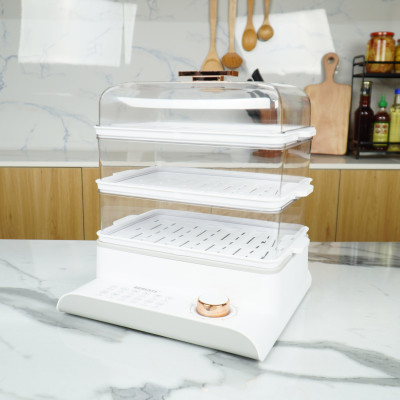 Nồi Hấp Điện Đa Năng 3 Tầng Dung Tích 15L Lorente LT-7273 - Màu Ngẫu Nhiên - Hàng Chính Hãng