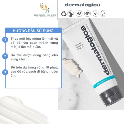 Mặt nạ dành cho da mụn SEBUM CLEARING MASQUE của Dermalogica