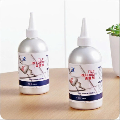 Keo chà ron gạch cao cấp, keo dán mạch gạch siêu bám dính chống thấm nước dung tích 280ml - màu trắng