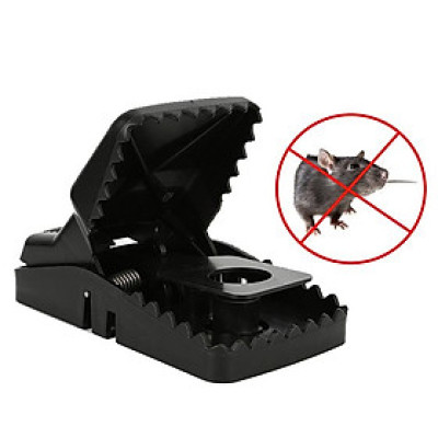 Kẹp bẫy chuột nhựa siêu nhạy, bẫy chuột thông minh kiểu hàm kẹp